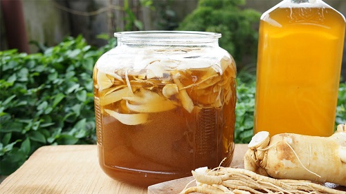 Dùng đẳng sâm ngâm mật ong
