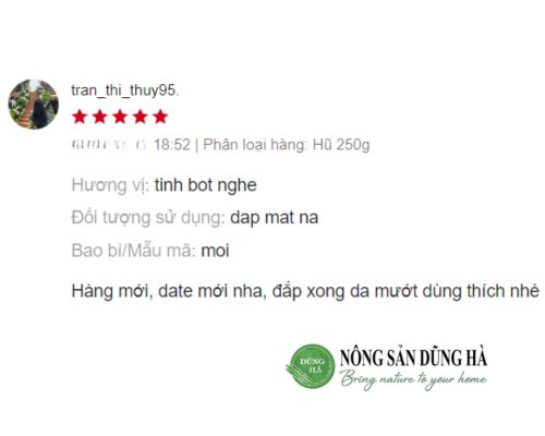 cam-nhan-khach-hang-tinh-bot-nghe-vang-nong-san-dung-ha