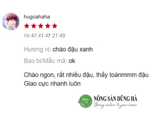 cam-nhan-khach-hang-chao-dau-xanh-minh-trung-nong-san-dung-ha